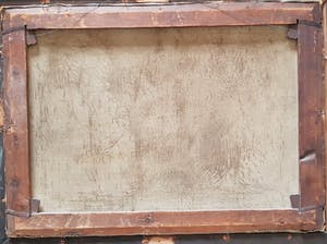 Oene Romkes de Jongh - zicht op Groenburgwal en Zuiderkerk te Amsterdam. kopen? Bied vanaf 1995!