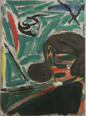 Alphons Freijmuth - Zeefdruk Z.T. - Ingelijst kopen? Bied vanaf 60!