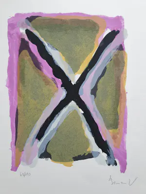 Bram van Velde - Zonder titel / Prent 190 kopen? Bied vanaf 150!