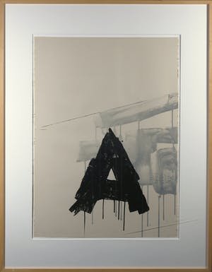 Carel Blotkamp - Vier litho's, AEIOU - Ingelijst kopen? Bied vanaf 50!