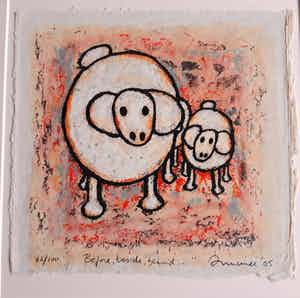 Hans Innemee - Before, beside, behind .. verkocht voor € 20!