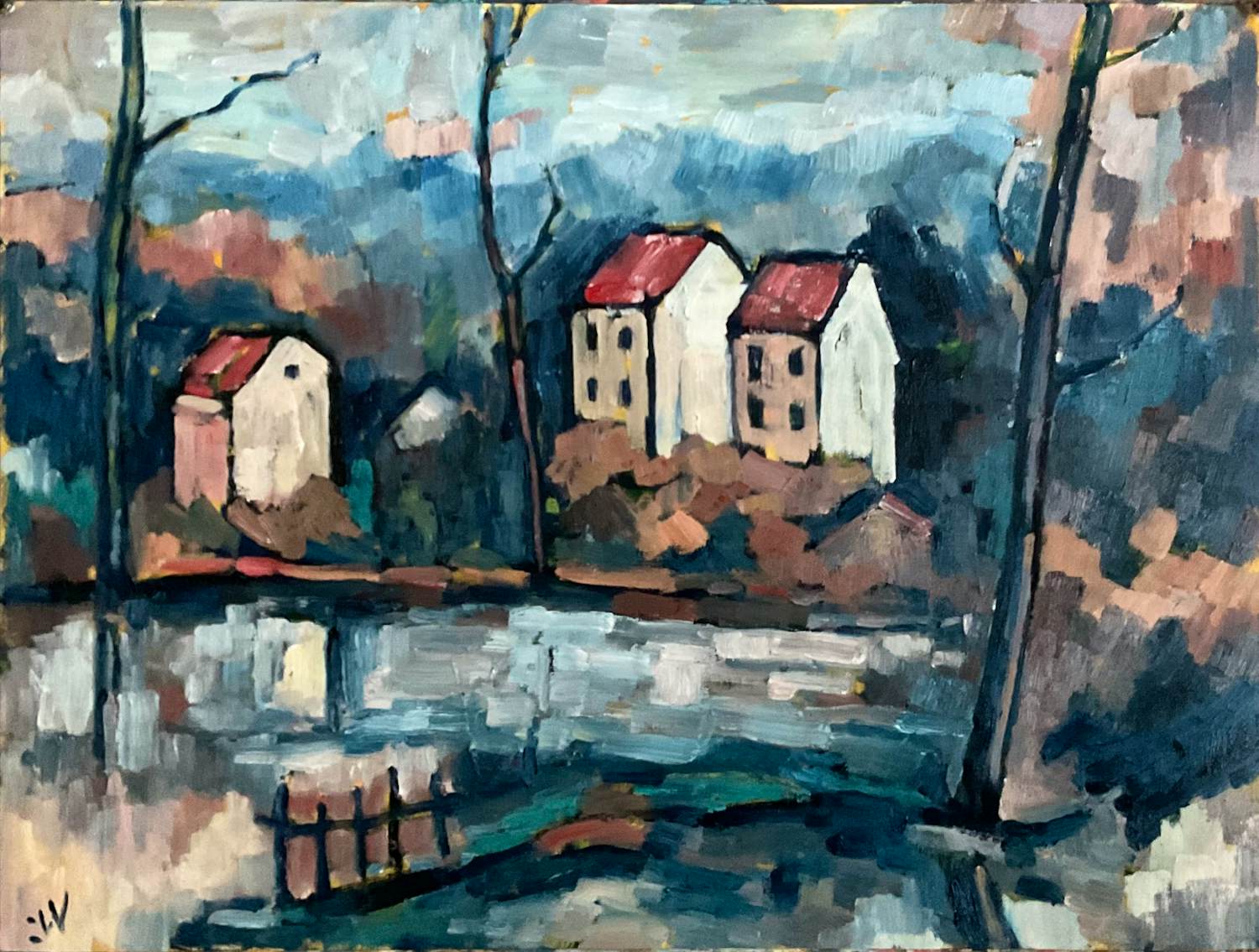 Jan Willem Versteeg - Bord de l’eau kopen? Bied vanaf 165!