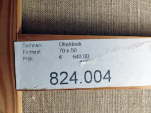 Tamar Rubinstein - Herbivoor -olieverf 1995- kopen? Bied vanaf 90!