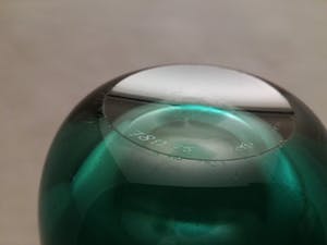 Willem Heesen - UNICA vaas, groen en helder glas kopen? Bied vanaf 49!