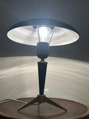 Louis Christiaan Kalff - Philips tafel of bureaulamp "bijou" industrieel ontwerp kopen? Bied vanaf 299!