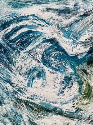 Ido Vunderink - Persoon met hand in het haar kopen? Bied vanaf 150!