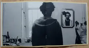 Sidi El Karchi - ingelijste pigmentdruk: "Like a silent poet" + 2 boekjes (1x gesigneerd) kopen? Bied vanaf 299!