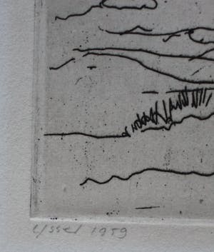 Thijs Buit - ets: IJssel - 1959 kopen? Bied vanaf 55!