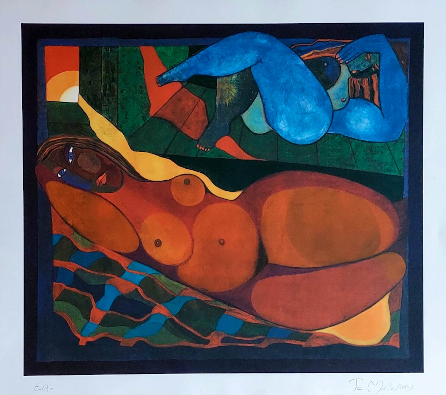 Theo Mackaay - rustende vrouwen verkocht voor € 50!