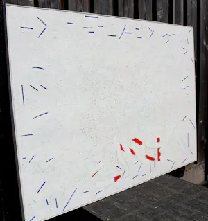 Jaap Hillenius - olieverf op doek: hommage aan .... (groot werk!) kopen? Bied vanaf 2999!