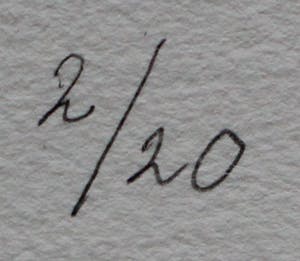Klaas Gubbels - met de hand geaquarelleerde ets: Zijn leven was een stilleven geworden - 2013 kopen? Bied vanaf 295!