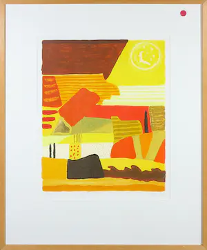 Ronald Boonacker - Zeefdruk, Toscane I - Ingelijst kopen? Bied vanaf 50!