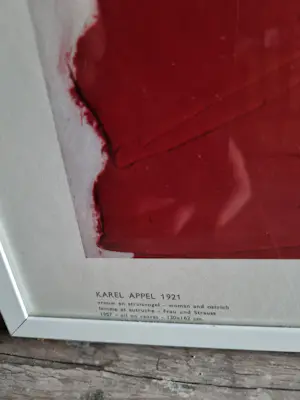 Karel Appel - Vrouw en Struisvogel (coll. Stedelijk museum Amsterdam) kopen? Bied vanaf 55!