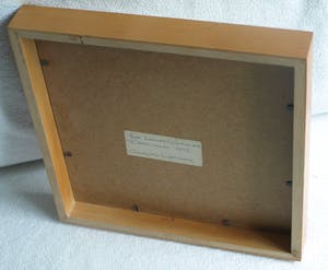 Charlotte Ligtenberg - Ingelijste blinddruk , Zonder titel – Loodskado 1992 kopen? Bied vanaf 1!