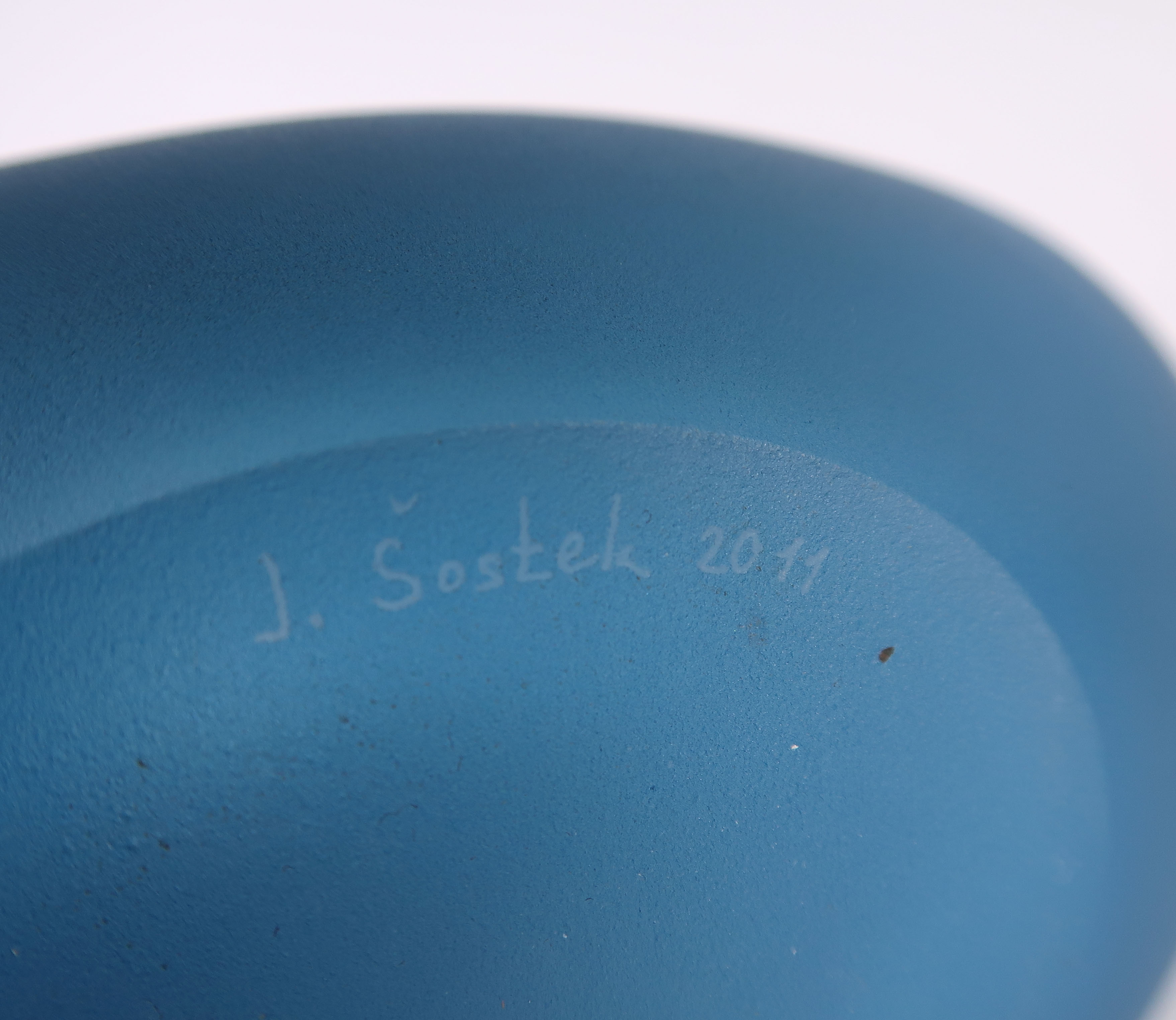 Jan Sostek - Glas, Ovale vaas kopen? Bied vanaf 50!