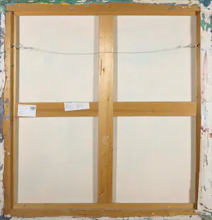 Dominique Chan - Olieverf op doek, Zonder titel - Ingelijst kopen? Bied vanaf 1!