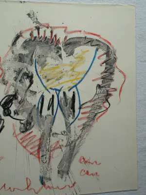 Anton Heyboer - Pastel , ‘Can Can’ – 51 x 70 cm. kopen? Bied vanaf 100!