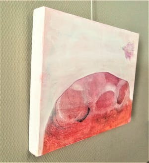 Paul Louis Van Den Bergh - Gemengde techniek op Canvas - "Trip" - Gesigneerd kopen? Bied vanaf 40!