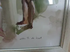 Otto B. de Kat - Onbekend. Een naakte man en vrouw kopen? Bied vanaf 175!