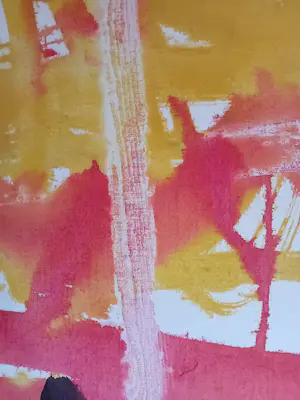 Anton Heyboer - Abstract werk in uitstekende conditie incl lijst kopen? Bied vanaf 280!