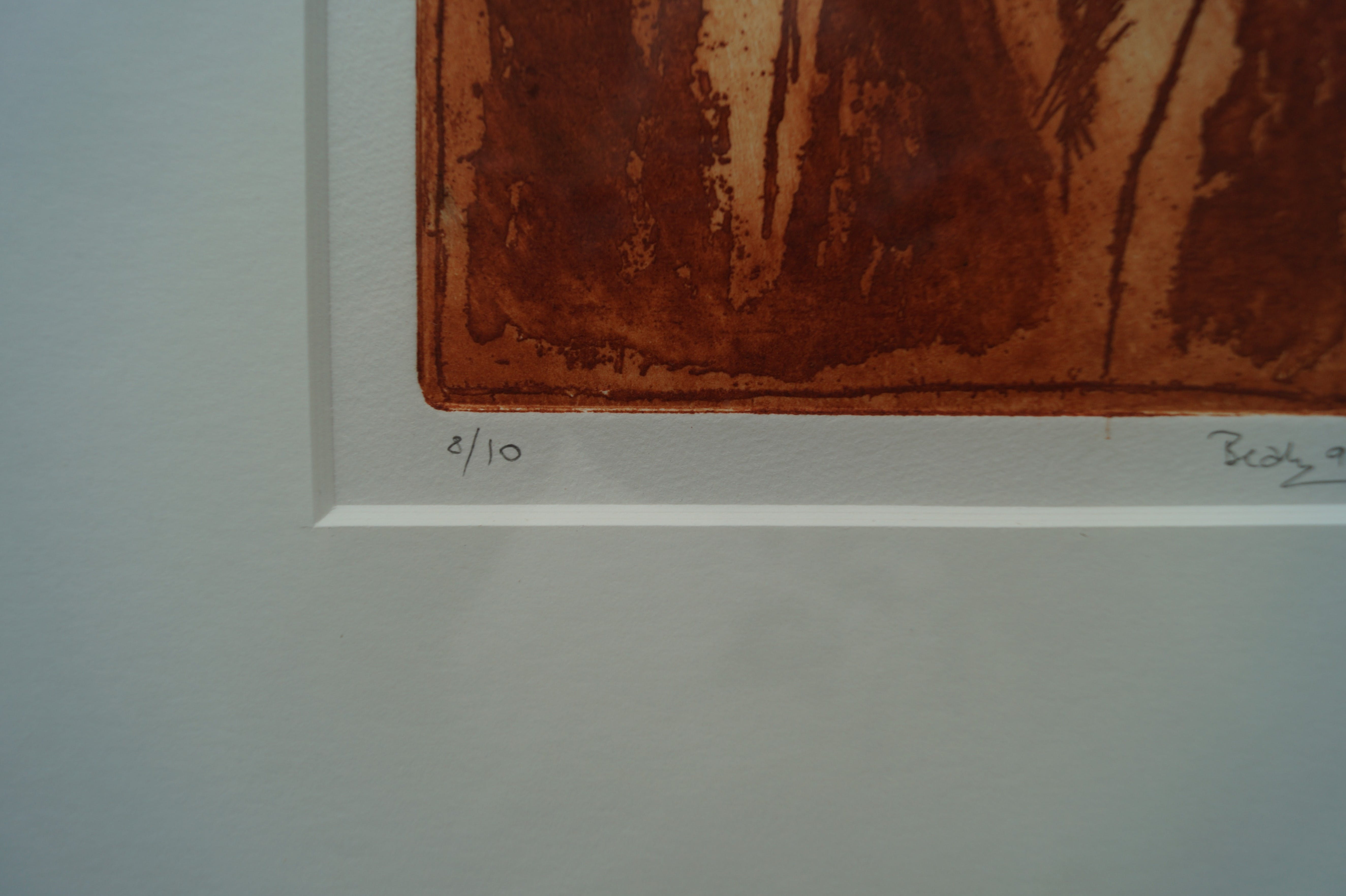 Beaty Czeto - gesigneerde ets - ingelijst kopen? Bied vanaf 28!