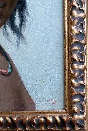Antonio Godoy - Portret van een Braziliaans kind kopen? Bied vanaf 75!