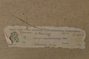 Klaas Meester - Gesponnen landschap kopen? Bied vanaf 35!