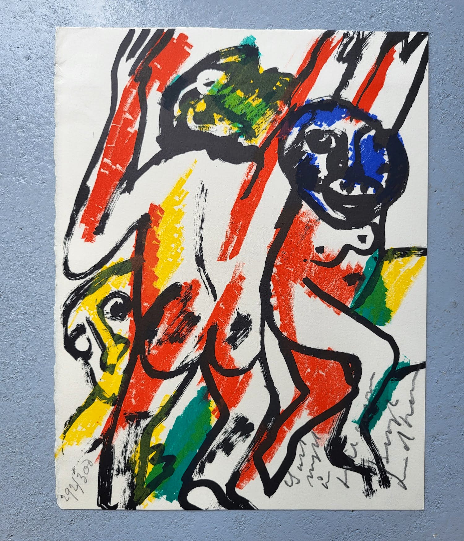 Bengt Lindstrom - zeer mooi van kleuren verkocht voor € 159!