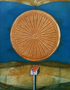 Helmut Stephan Diedrich - Micropendel, aquatint ets kopen? Bied vanaf 50!