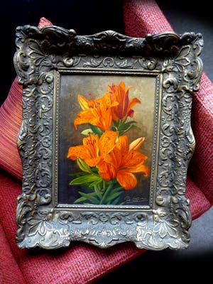 Piet Cottaar - Boeket oranje lelies kopen? Bied vanaf 100!