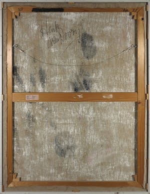 Henk van Doorn - Olieverf op doek, Abstracte compositie - Ingelijst (Groot) kopen? Bied vanaf 100!