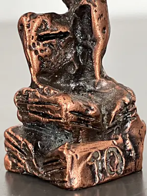 Brons (Onbekend) - Thema: lezen kopen? Bied vanaf 69!