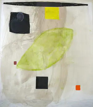 Kars Persoon - Geen titel -abstract gouache 1986- kopen? Bied vanaf 65!