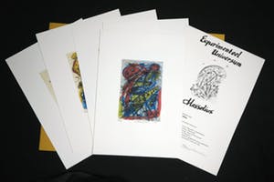 Henk Hesselius - Map met 6 zeefdrukken, Experimenteel Universum kopen? Bied vanaf 120!