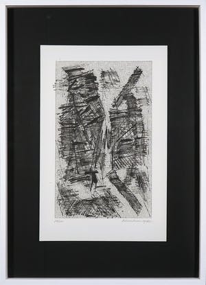 Jan Schoonhoven - Zeefdruk uit het portfolio Formatie - Ingelijst kopen? Bied vanaf 1!