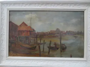 Max Fleischer - Indonesie Java Vissersdorp 1898 kaufen? Bieten Sie von 250!