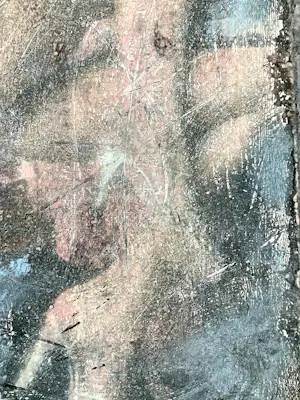 Ad Snijders - Vrouw in roze en blauw kopen? Bied vanaf 185!