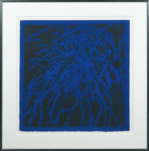 Rob Lodder - Zeefdruk, Abstracte compositie - Ingelijst kopen? Bied vanaf 35!