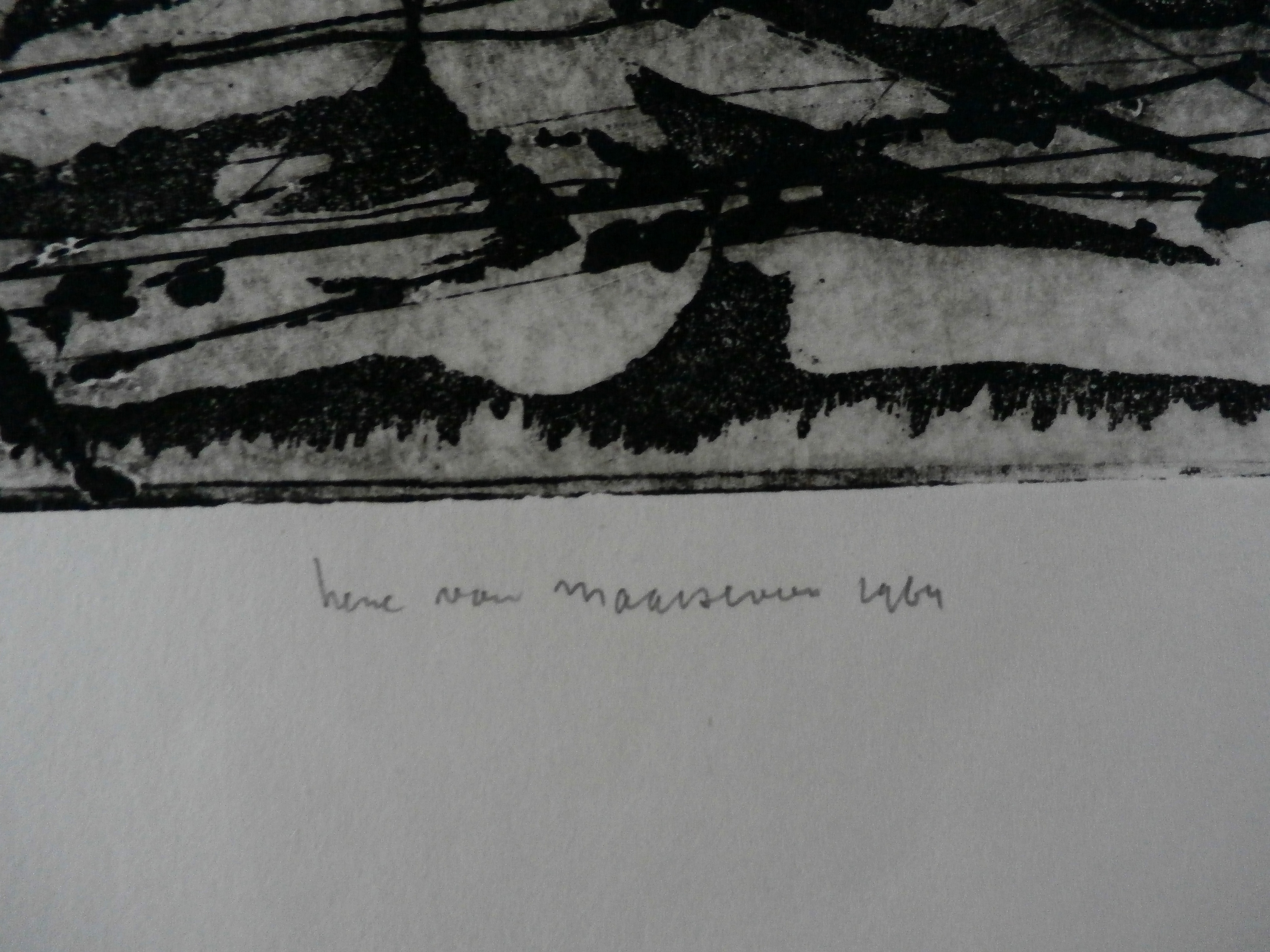 Henc van Maarseveen - ets - 1963 (De Luis) kopen? Bied vanaf 45!