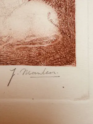 Jan Mankes - Vier muisjes in het gras kopen? Bied vanaf 600!