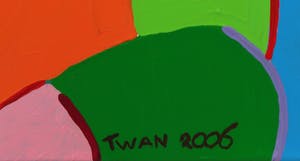 Twan de Vos - Acryl op doek, Happy trio kopen? Bied vanaf 1!