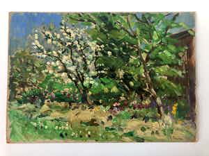 Henk Bellaard - Landschap verkocht voor € 200!