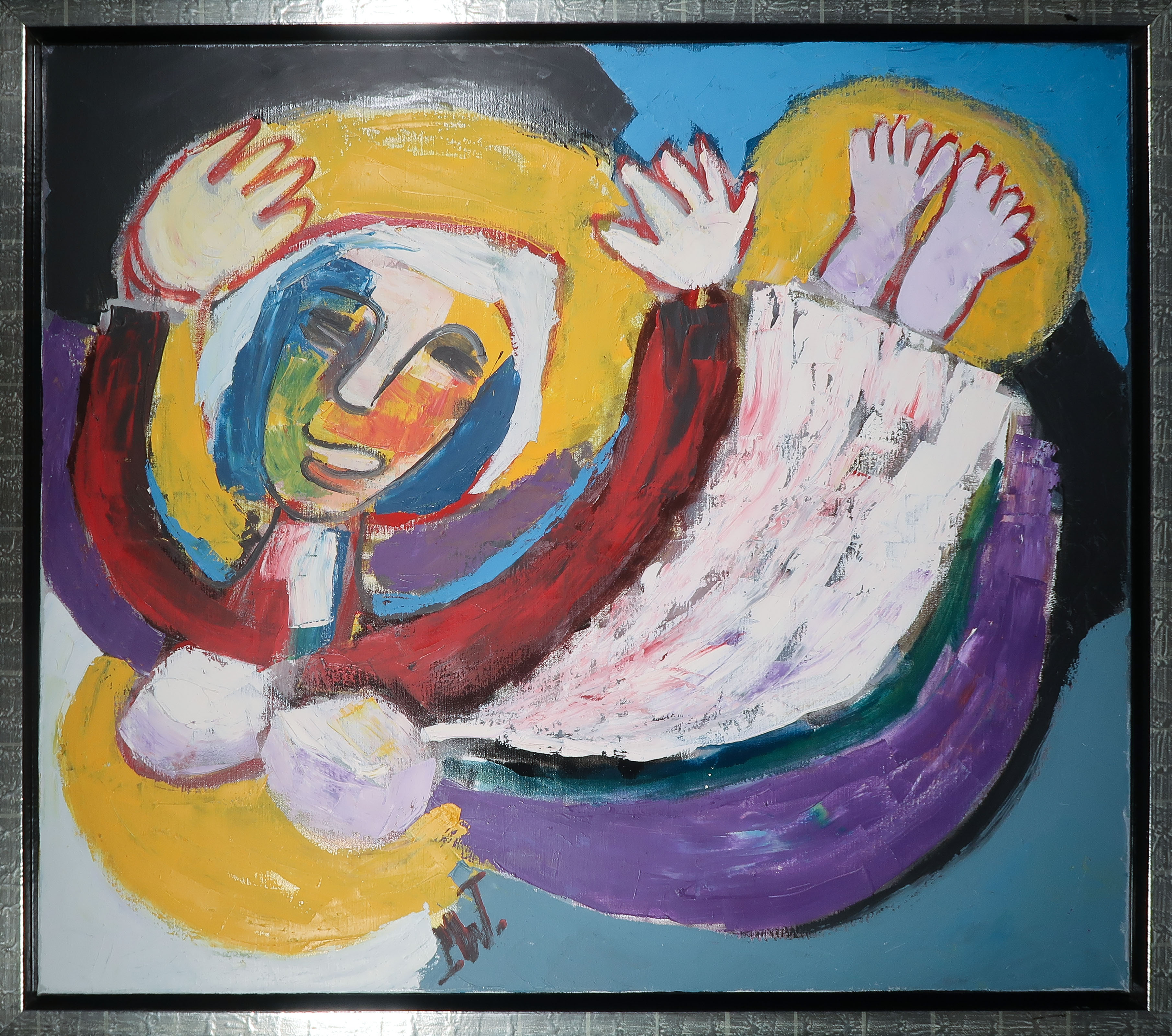 Martin van Wordragen - Olieverf op doek, Ballerina - Ingelijst (Groot) kopen? Bied vanaf 650!