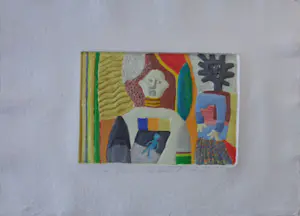 Yveline Tropea - LA MAISON DE VACANCEs / AQUAGRAVURE / 60x80cm / SIG kopen? Bied vanaf 35!