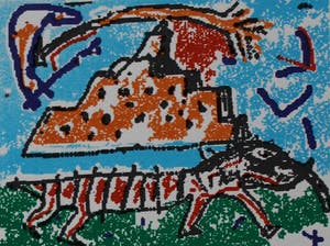 Dodog Soeseno - Zeefdruk kopen? Bied vanaf 45!