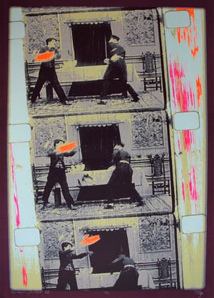 Henk van der Vet - 6 Zeefdrukken / Fotografiek , “Charlie Chaplin No I t/m VI” - 1988 kopen? Bied vanaf 1!