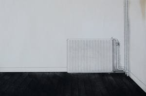 Ernst Blok - Ets: Radiator in vertrek - 1972 kopen? Bied vanaf 20!