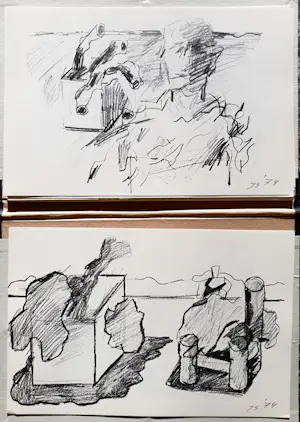 Jan Sierhuis - schetsboek met 20 litho's en gedicht van Bert Schierbeek kopen? Bied vanaf 145!