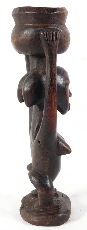 Luba - Vrouwenbeeld met offerschaal kopen? Bied vanaf 1!