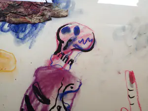 Anton Martineau - Zonder titel - collage gemengde techniek kopen? Bied vanaf 690!